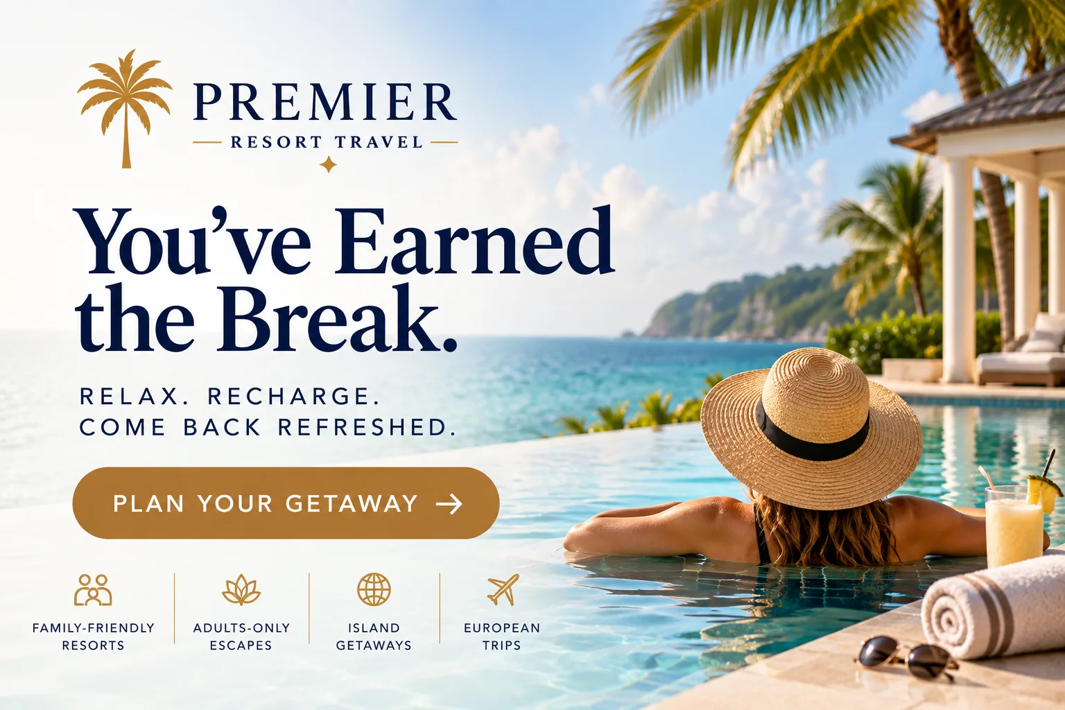 Premier Resort Travel advertisement