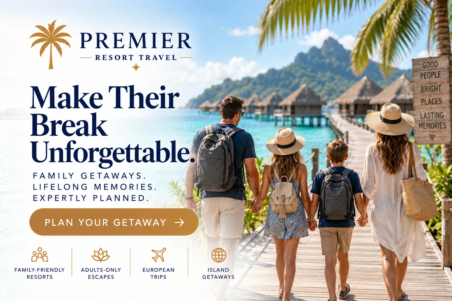 Premier Resort Travel advertisement