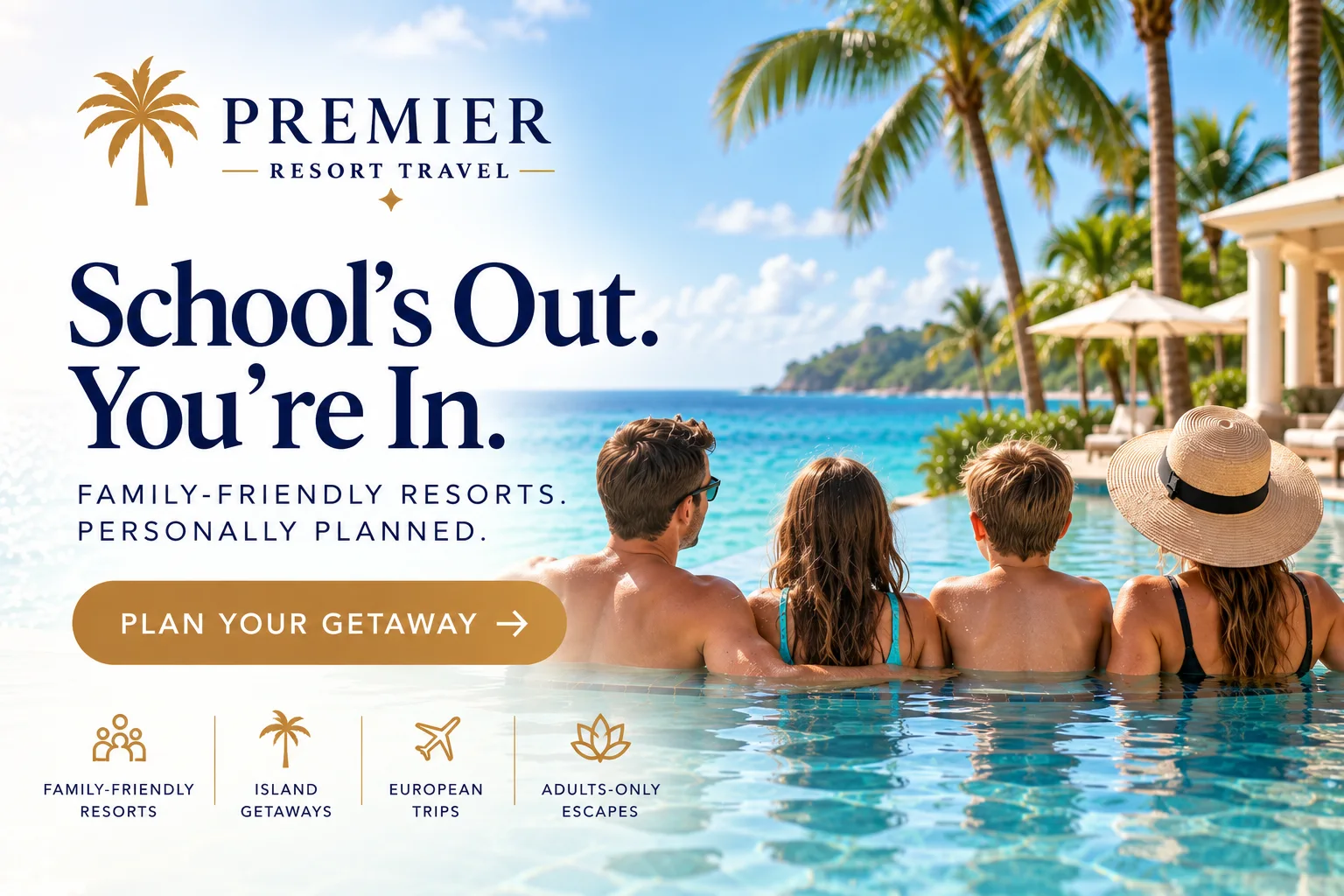 Premier Resort Travel advertisement